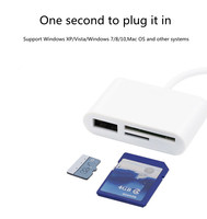 Lector de Tarjetas Externo Multifunción 3 en 1 de Alta Velocidad a Precio de Fábrica para Puerto USB Tipo C OTG, Kit de Conexión para Tarjetas SD, TF y Cámaras