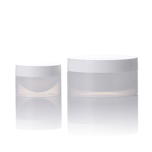 Vuoto 5 g15g 20g 30g 50g doppio muro PP vasetto <span class=keywords><strong>crema</strong></span> 100g per la cura della pelle contenitore cosmetico per il <span class=keywords><strong>viso</strong></span> del corpo <span class=keywords><strong>crema</strong></span> Scrub in plastica - Product Image 1