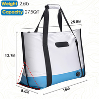 Bolsas Térmicas Grandes para Caiaque, Atacado, para Armazenamento e Transporte de Peixes, Pesca Marítima e Pesca no Gelo - Caixas Térmicas para Armazenamento e Transporte
