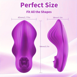 Pink Silicone Wearable <b>Vibrator</b> With App <b>Remote</b> <b>Control</b> Waterproof 7 Frequencies Non Latex Adult Stimulation Female Device - Product Image 4