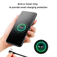 Câble Type-C à 90 degrés, charge rapide 6A pour jeux mobiles, visionnage de vidéos, téléphones Android, tablettes