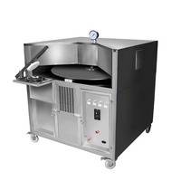 Four à base de pierre à pain pita en acier inoxydable lahmacun chapati roti machine à pain plat machine à roti