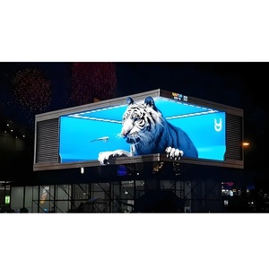 Mur vidéo LED extérieur P4 étanche haute luminosité pour affichage commercial de panneaux routiers - Product Image 3