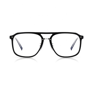 Gafas ópticas de acetato para mujer, montura de cristal para miopes, lentes de prescripción Vintage, 98801 - Product Image 2