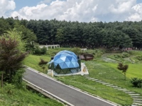 2025 nouvelle maison de tente de dôme de glamping extérieure imperméable de luxe de mode personnalisable