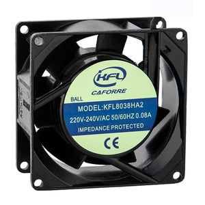 Ventola Assiale AC Silenziosa 80x80x38mm 80mm 110V 220V 2600RPM per Inverter, Armadio, Stazione di Ricarica - Product Image 2