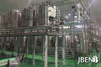 Productielijn voor koolzuurhoudende dranken / Verwerkingsinstallatie voor verse vruchtensappen / Commerciële machine voor het maken van geconcentreerde vruchtensappen