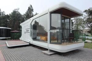 Không gian viên nang prefab nhà nhà máy bán hàng trực tiếp internet-khu nghỉ mát nổi tiếng di động bầu trời đầy sao táo cabin sao cho - Product Image 4