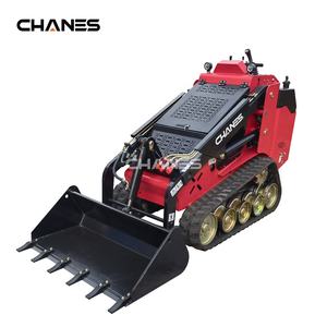 Nieuwe Perkins Kubota 25pk dieselmotor minilader super goedkoop 430TX joystick bediening rubberbanden rupsbanden skid steer lader - Product Image 3