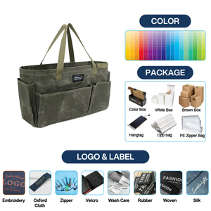 كيس تخييم مقاوم للماء عالي الجودة للأماكن الخارجية من قماش مشمع مع مع جيوب متعددة - Product Image 2