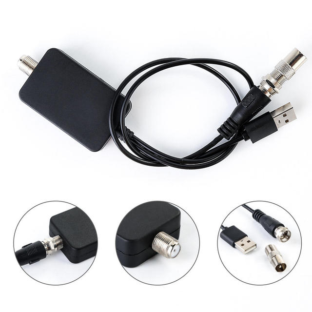 Hot-selling HDTV High-definition Digital TV Antenna signal Amplifier for European and American TVs