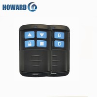 Télécommande universelle sans fil 433 MHz pour porte de garage électrique à 4 boutons