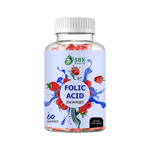 Factory Direct Foltc Acid Gummies with Folic Acid For Prenatal Pregnancy and Every Day Support Daily Energy <b>Supplement</b> Gummies - Product Image 1