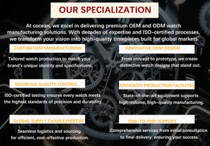 Maßgefertigte Luxus-Taucheruhr Hohlgebohrte ETA Automatische Mechanische Uhr für Jungen Edelstahl Leder Mondphase Leuchtend Wasserdicht - Product Image 5