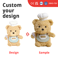 Peluche Éléphant Personnalisée, Animal en Peluche Sur Mesure, OEM ODM, Adorable Mascotte de Cirque, Cadeau de Naissance, Décoration de Chambre d'Enfant
