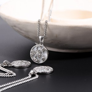 Coin Zodiac Necklace <b>Cross</b> Border Multi Reliable Personalized Design Support Anti-oxidation Coating Two-tone Finish - Product Image 3