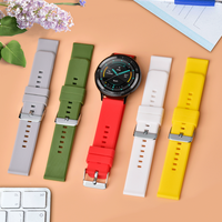 Bracelet de montre en silicone de haute qualité à libération rapide, 18 19 20 21 22 mm, bracelet sport en caoutchouc souple pour la plupart des modèles de montres, directement de l'usine