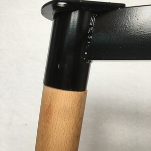 Modern mobilya aksesuarları ahşap konik bacaklar ahşap masa taban kolay kurulum yemek sehpası taban - Product Image 5