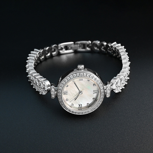 New Arrival Fashion Ladies <b>Watch</b>, MOP Dial, Brass <b>Diamond</b> Band, 3ATM, Elegant Quartz Wristwatch - Product Image 3