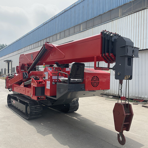 رافعة عنكبوتية عالية الجودة 12 طن رافعة عنكبوتية ارتفاع الرفع 10 متر رافعة ثريا مع ذراع مفصلية - Product Image 1