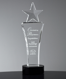 MH-NJ00452 trofeo con stella di cristallo smussata con trofeo inciso al Laser artigianale o Souvenir regalo - Product Image 4