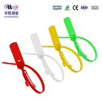 Sceau de sécurité en plastique anti-effraction, réglable, à serrage progressif, pour conteneurs, camions, marchandises, haute sécurité