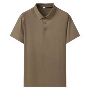 Nueva Camiseta Polo de Verano de Alta Calidad, Suave y Cómoda, Manga Corta, 100% Spandex Poliéster, Deportiva, para Golf, Talla Grande - Product Image 6
