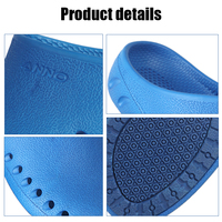 Chaussons professionnels ANNO pour cliniques et médecins, avec dessus en EVA coloré, doux, ergonomiques, respirants et imperméables