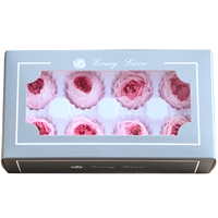 Rose éternelle Austin de qualité supérieure, collection 2026, pour mariage, fête des Mères, décoration et cadeau