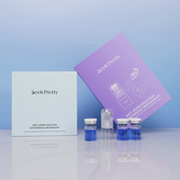 Seek Pretty Microagujas Derma Stamp pour Cheveux, Barbe, Cuir Chevelu, Visage et Lèvres, Usage Domestique
