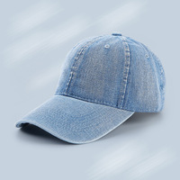 Casquette de baseball rétro en jean délavé souple et non structurée, style vintage, 6 panneaux, unisexe, en coton, pour le sport ou le quotidien – Meilleure vente