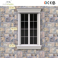 Fenêtre à auvent moderne certifiée NFRC, à rupture de pont thermique, en aluminium, résistante aux ouragans, double vitrage Low-E, pour entrée de villa