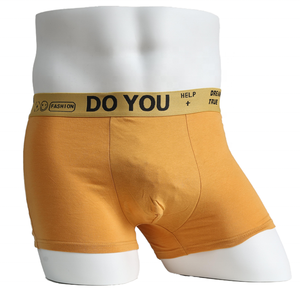 <span class=keywords><strong>Boxer</strong></span> da <span class=keywords><strong>uomo</strong></span> Plus Size Qingya comodi biancheria intima in cotone traspirante con Logo Design in vita <span class=keywords><strong>Boxer</strong></span> da <span class=keywords><strong>uomo</strong></span> - Product Image 4