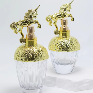 Wholesale Luxury Ladies Perfume <b>Bottle</b> Fragrance Unique Shape 50ml 80ml Glass Perfume <b>Bottles</b> - Product Image 4