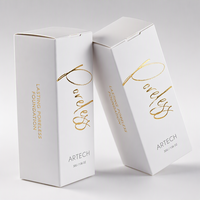 Boîte à cosmétiques en papier enduit écologique avec logo personnalisé, certifiée FSC, emballage de luxe en carton rigide pour produits de soin de la peau en gros