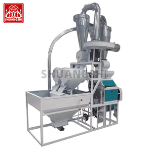 Ensemble complet de ligne de traitement de 5 à 10 tonnes par jour, du grain à la <span class=keywords><strong>farine</strong></span>, petite machine de mouture de <span class=keywords><strong>farine</strong></span> de blé automatisée à petite échelle - Product Image 1