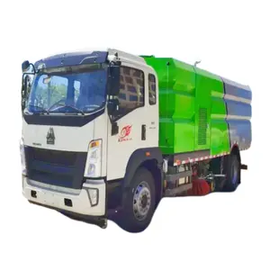 Preço barato China Sinotruk Howo rua 4X2 Alta Pressão Road Sweeper Truck para Venda mini road sweeper caminhão de limpeza