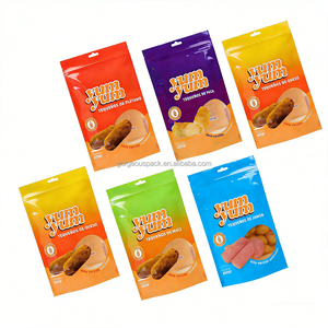 GP Custom Printed Resealable Freeze Snack Plastic Mylar Bags Aluminum Foil Food Packaging Stand Up Pouch Zip Lock Bag With Logo - Product Image 5