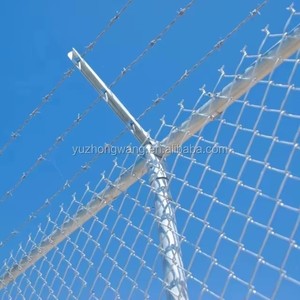 1.6mm Hot-dip Galvanized Barbed <b>Wire</b> Fence <b>Net</b> Isolation Barrier Wall Anti-climbing Anti-theft Fence YuZhongWang Brand - Product Image 6