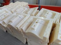 Moule à blocs de béton au design moderne Reazone, outil de moulage de briques creuses en plastique ABS pour ciment