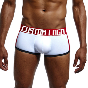 Haute <span class=keywords><strong>qualité</strong></span> à la mode boxer hommes <span class=keywords><strong>fruit</strong></span> du métier à tisser boxer coton spandex tissu hommes boxers slips sous-vêtements - Product Image 4