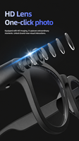 Gafas de Sol Inteligentes de Fábrica con Auriculares, Audio, Cámara Wifi, Traductor IA, Grabación de Fotos y Vídeos, Lentes Anti-luz Azul, Auriculares Inalámbricos