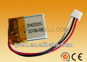 402035 battery 3.7V Li-ion polymer battery - Product Image 2