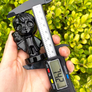 Vendite calde <span class=keywords><strong>ossidiana</strong></span> Harry intaglio intagliato a mano <span class=keywords><strong>ossidiana</strong></span> intaglio per regalo di cristallo - Product Image 5