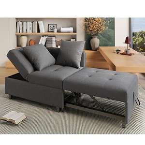 <span class=keywords><strong>Canapé</strong></span> <span class=keywords><strong>convertible</strong></span> modulable <span class=keywords><strong>avec</strong></span> rangement, chaise longue et porte-gobelets, <span class=keywords><strong>canapé</strong></span> <span class=keywords><strong>convertible</strong></span> en forme <span class=keywords><strong>de</strong></span> L pour salon - Product Image 6
