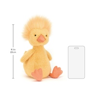 Peluche Canard Dorit Prix Usine, Jouet Doux Jaune Animal de la Ferme, Canard en Peluche, Remplissage de Panier de Pâques, Cadeau pour Nouveau-né