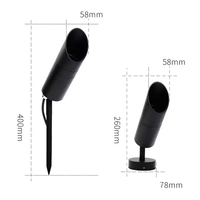 Lumière LED à piquet extérieure IP65 AC 10W, lampe de jardin, lampe de pelouse, 220V 110V 12V, éclairage paysager, spot étanche