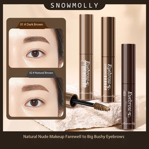 Pegamento para Cejas Líquido en Tonos Marrones, Tinte para Cejas sin Logotipo, Pegamento para Cejas Resistente al Agua, Gel para Cejas, Tinte para Cejas Color Castaño - Product Image 4