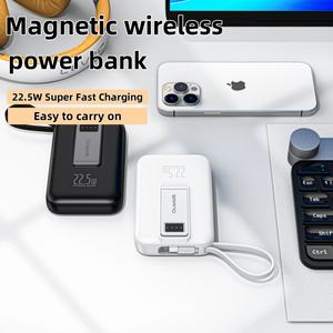 <span class=keywords><strong>2026</strong></span> 热销 OEM 10000mAh 便携式移动电源支架 22.5W PD 快充 适用于 iPhone 无线磁吸移动电源 - Product Image 6