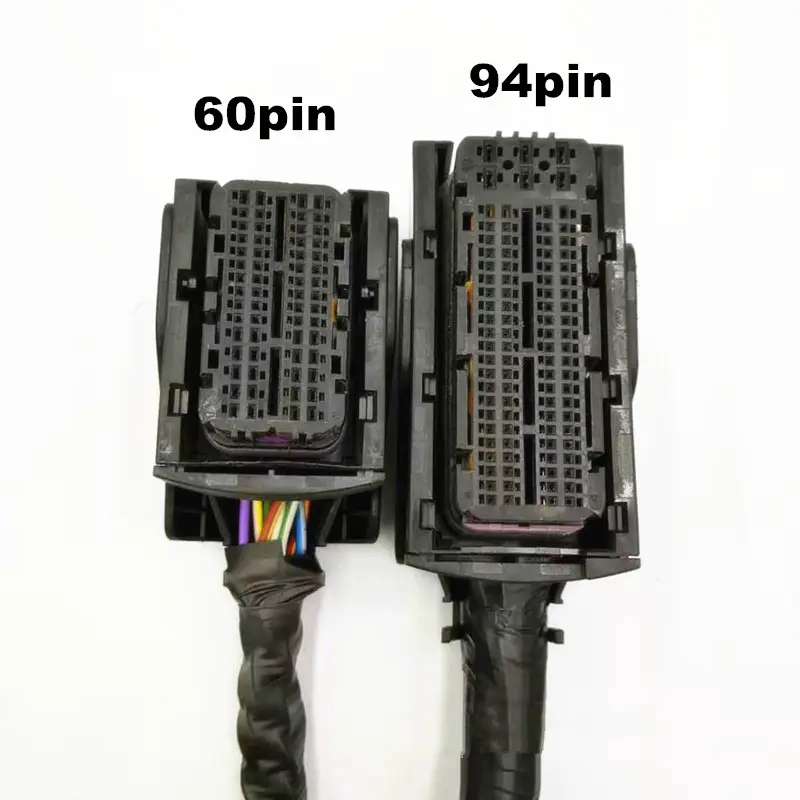 ECU/EDC17/16 computer board plug 94 pin with full wire or 60 pin with full wire socket computer board plug wire harness